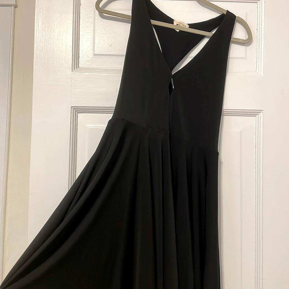 Black LBD with sexy back